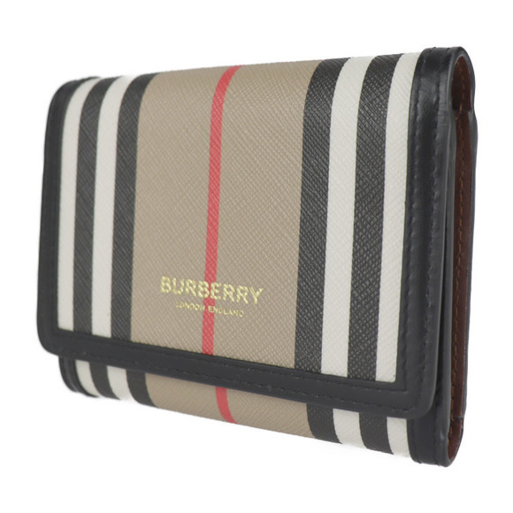 Burberry Black Wallet Plaid Tan - Picture 1 of 9